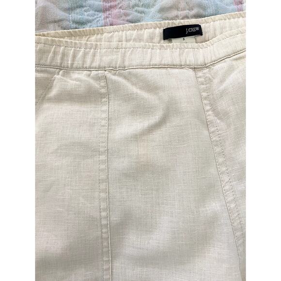 Cotton and Linen Beige Capris by J.Crew - Picture 3 of 8